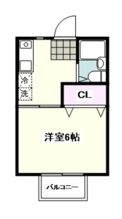 エステート長津田Iの物件間取画像